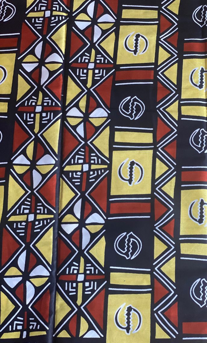 stoffa tribale disegno completo